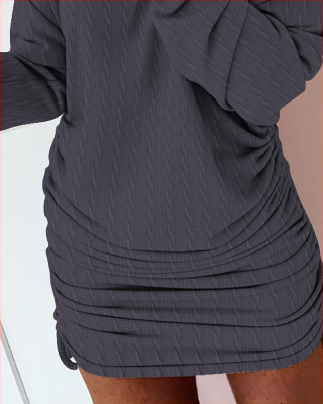 Elegantiška suknelė be rankovių su U formos kaklu, poliesterio audinys, vasara 2023