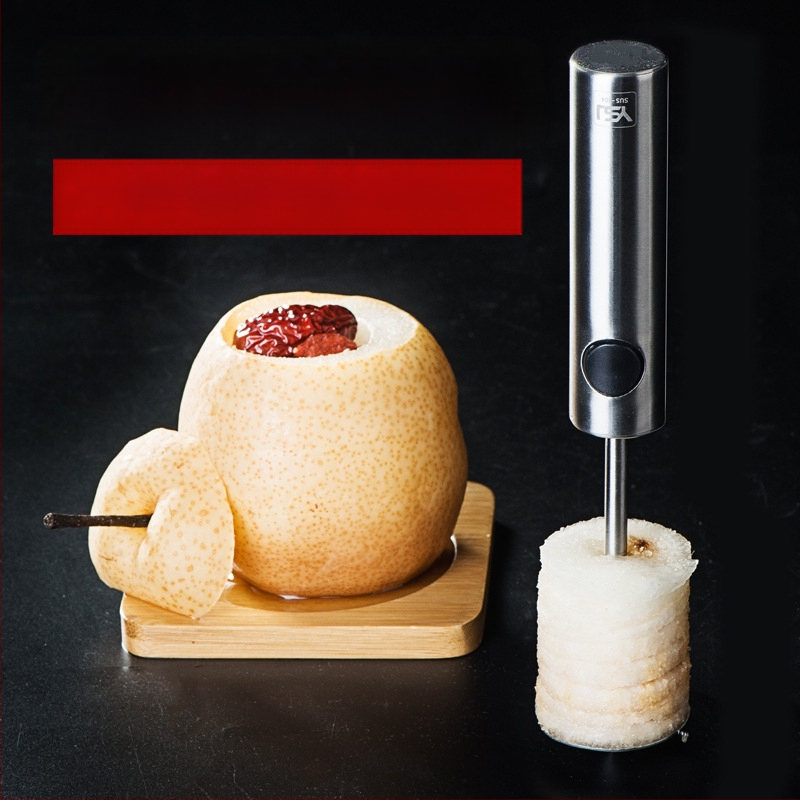 Kriaušių šerdies šalinimo įrankis, 304 nerūdijantis plienas, vaisių ertmių formavimo įrankis