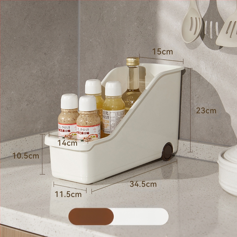 Trauku uzglabāšanas kaste - plastmasa, daudzfunkcionāla virtuves organizators, Starry Sky zīmols, moderns minimālisma stils