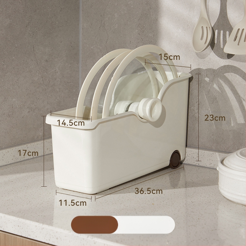 Trauku uzglabāšanas kaste - plastmasa, daudzfunkcionāla virtuves organizators, Starry Sky zīmols, moderns minimālisma stils