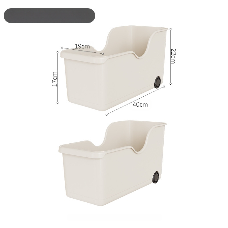 Trauku uzglabāšanas kaste - plastmasa, daudzfunkcionāla virtuves organizators, Starry Sky zīmols, moderns minimālisma stils