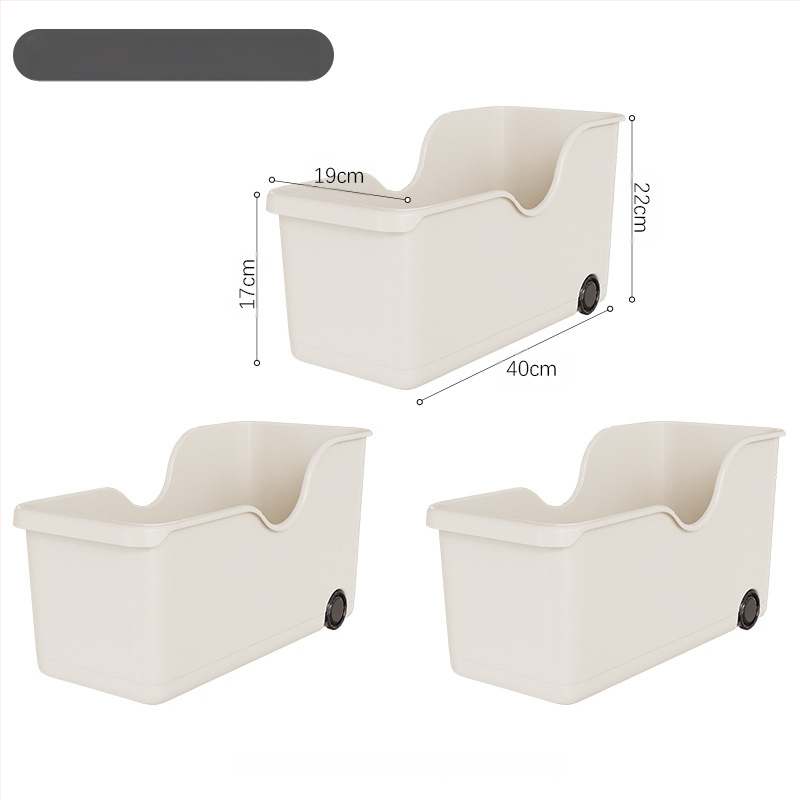 Trauku uzglabāšanas kaste - plastmasa, daudzfunkcionāla virtuves organizators, Starry Sky zīmols, moderns minimālisma stils