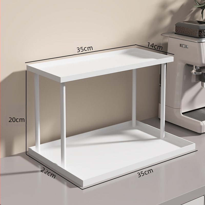 Διπλό ράφι αποθήκευσης φλυτζανιών για γραφείο και επιφάνειες, για τσάι και καφέ φλυτζάνια, μοντέλο 985, υλικό: μεταξωτό λουλούδι, στυλ: γενικής χρήσης