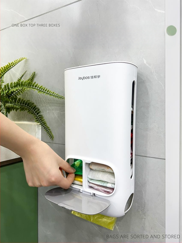 Šiukšlių maišelių laikymo dėžutė, metalo konstrukcija, 18L talpa, japonų stilius, logotipo spausdinimas įmanomas