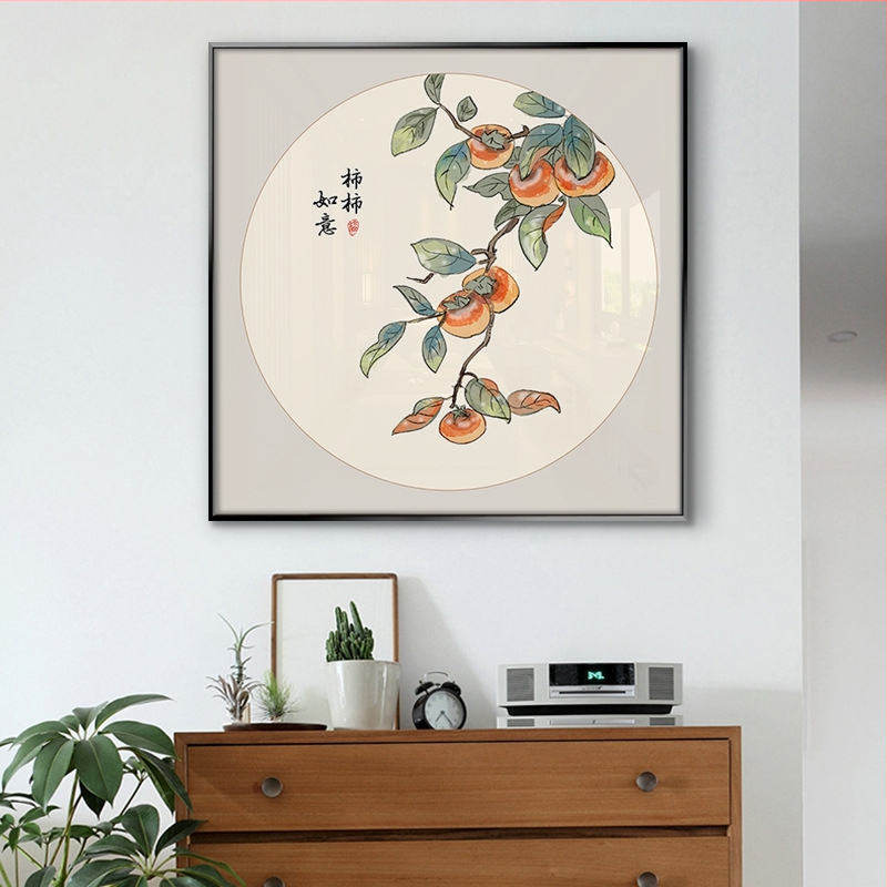 Διάκοσμητικός πίνακας τοίχου σε νεοκινεζικό στυλ, αλουμινένιος κάδρο, εκτύπωση καμβά, σετ δύο τεμαχίων, δυνατότητα εξατομίκευσης