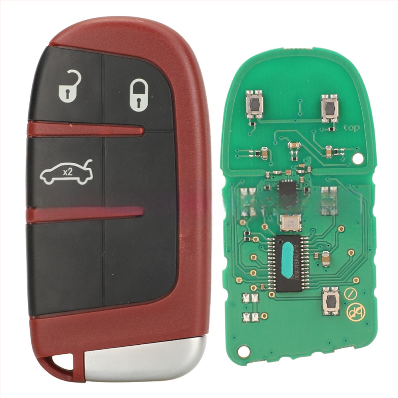 kutery Dodge SRT raktų pulto korpusas, plastikinis korpusas, vario peilis, svoris 51 g