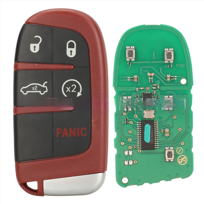 kutery Dodge SRT raktų pulto korpusas, plastikinis korpusas, vario peilis, svoris 51 g