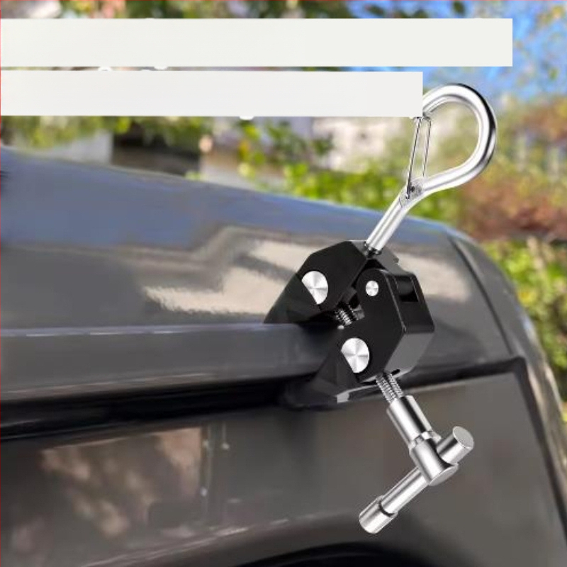 Αλουμινένιος κλιπ στερέωσης για πλευρική σκηνή αυτοκινήτου με κράμπα Crab, για ομπρέλα/κατασκήνωση και τηλεσκοπική ράβδο — Αξεσουάρ σκηνών και κατασκηνώσεων | Υλικό: Αλουμίνιο· Μάρκα: Unbranded· Προέλευση: Κίνα