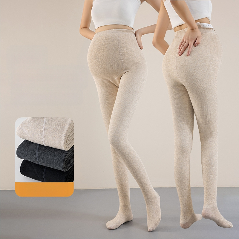 Nėščiųjų flisuotos vidinės pėdkelnės, storesnės ir šiltos rudens–žiemos laikotarpiui, pagrindinis sluoksnis iš medvilnės mišinio 50–70%