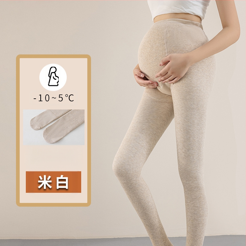 Nėščiųjų flisuotos vidinės pėdkelnės, storesnės ir šiltos rudens–žiemos laikotarpiui, pagrindinis sluoksnis iš medvilnės mišinio 50–70%