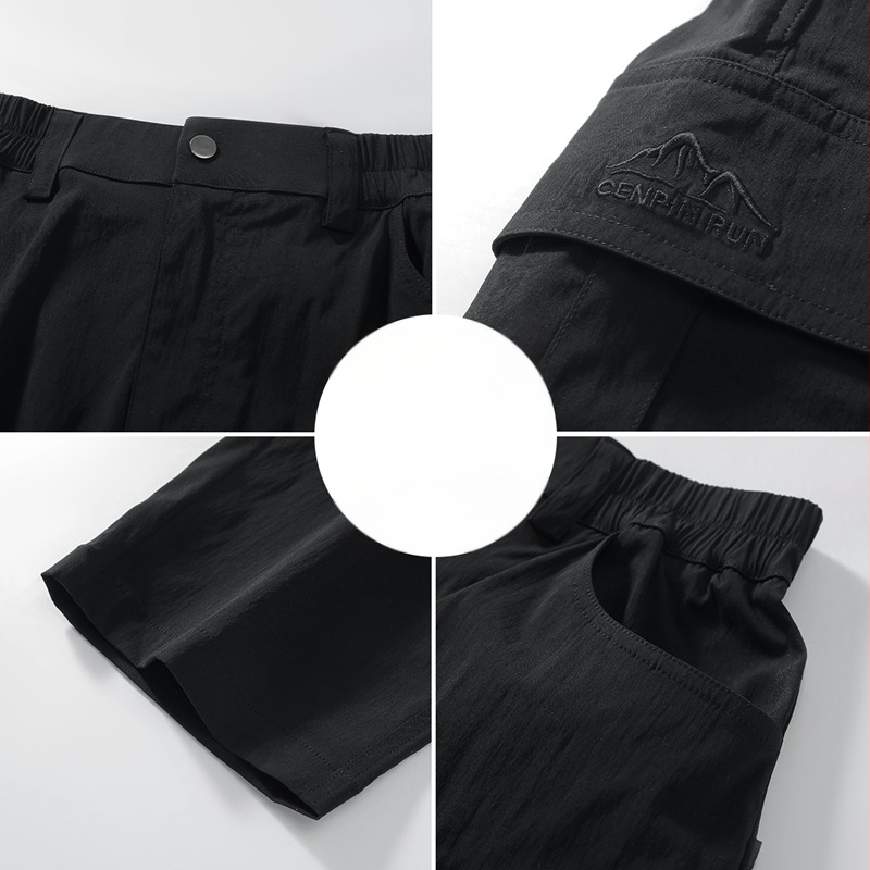 Unisex nylon cargo hlače za outdoor planinarenje – izdržljive, s više džepova, ravni kroj