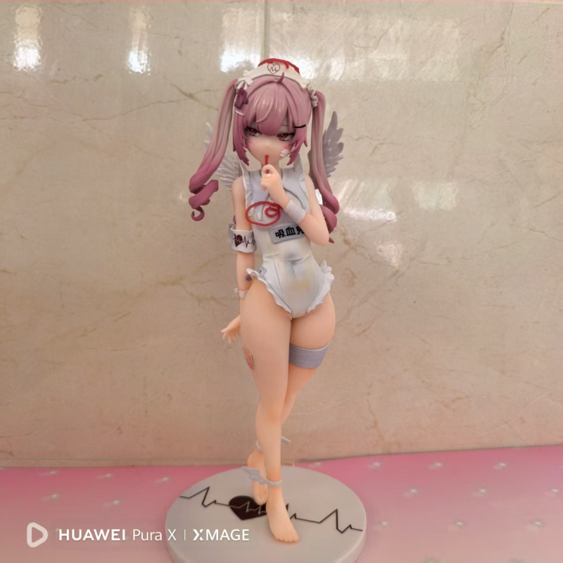 Επιτραπέζια φιγούρα νοσοκόμα Yayoi, PVC; κατάλληλη για ηλικίες 14+ και άνω, ενήλικες 18+; Γκουανγκντόνγκ.