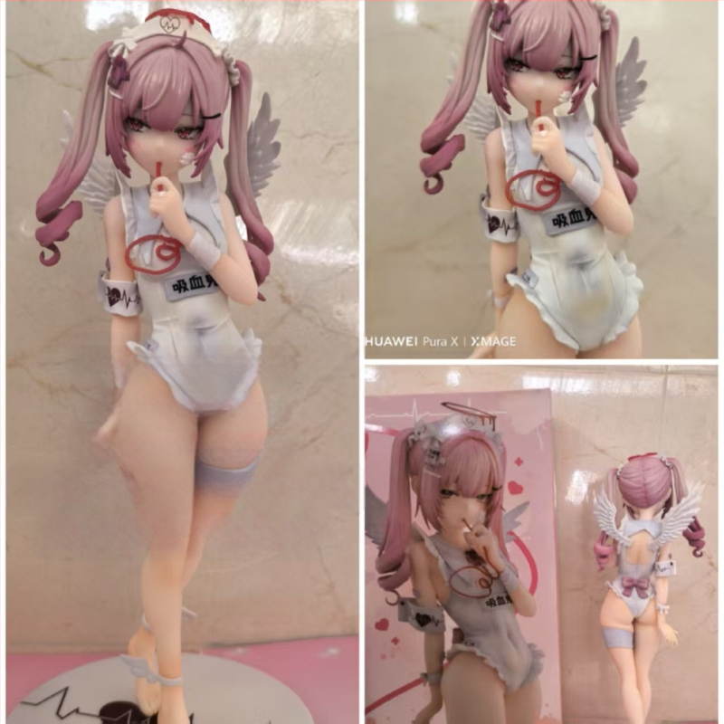 Επιτραπέζια φιγούρα νοσοκόμα Yayoi, PVC; κατάλληλη για ηλικίες 14+ και άνω, ενήλικες 18+; Γκουανγκντόνγκ.