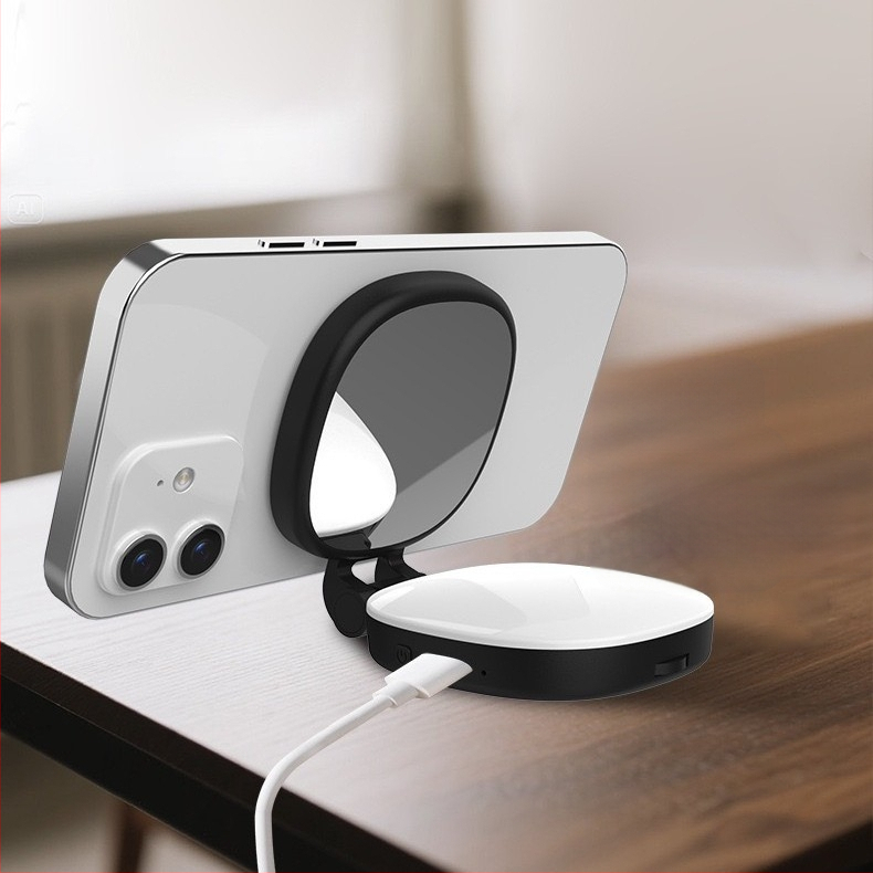 K04 Φωτιστικό Κινητού με Μαγνητική Προσαρμογή — Φως Ομορφιάς για Σέλφι, Φορητό Μίνι Φως, 3 Θερμοκρασίες Χρώματος, Ισχύς ≤10W, 5V/0.5A, Για Σέλφι, Καταγραφή Βίντεο και Φωτογράφηση Φαγητών
