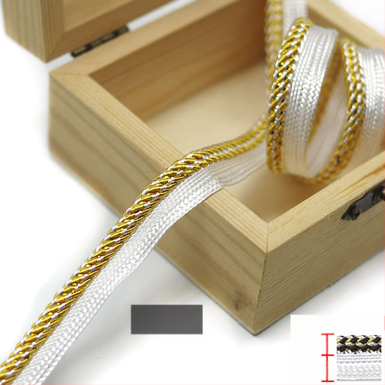 Dekorativni rub za jastuke i navlake za stolice — mrežasta podloga s šesterokutnim uzorkom + poliester nit; Broj proizvoda: F77MMMJT56H576; Značka: Drugo; Za ručne radove