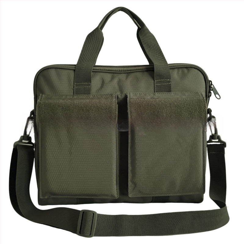 Férfiaknak szóló üzleti dokumentumtáska - poliészter, nagy kapacitás, laptoptáska, mindennapi használatra