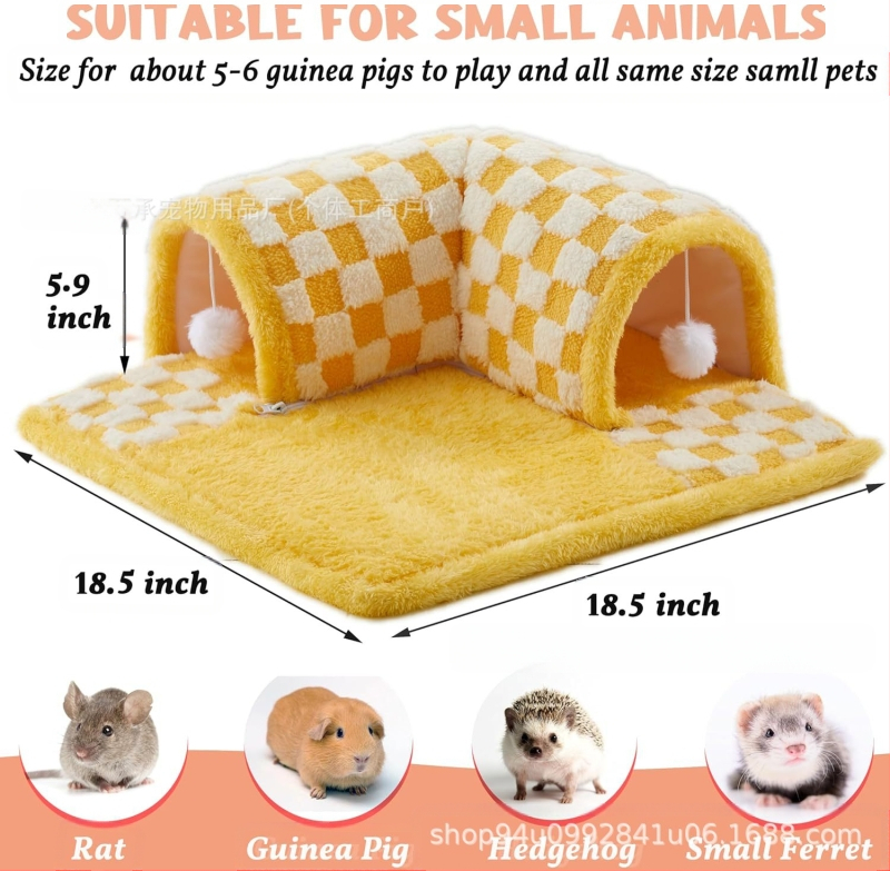 Φωλιά για χάμστερ και εσωτερικό τούνελ απόκρυψης — ενήλικας, 100 g, Κωδικός προϊόντος 0224