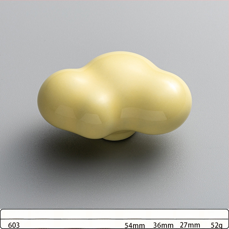 Χειρολαβή πόρτας ντουλάπας με καρτούν μοτίβα: αστερία, σύννεφο και σαλιγκάρι; κράμα ψευδάργύρου, οξειδωμένη επικάλυψη, μονή οπή, για συρτάρια και ντουλάπες