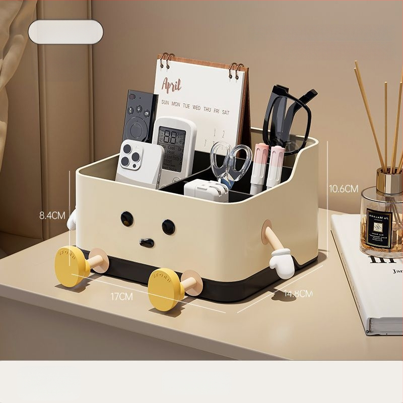 Naktinio stalo saugyklos dėžutė, dalinė konstrukcija, PP medžiaga, 18L talpa, japonų stiliaus, su logotipo spauda