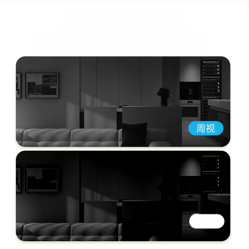 Κάμερα ασφαλείας οικιακή ZOSI, 2MP HD με νυχτερινή όραση, ασύρματη σύνδεση Wi-Fi, φακός 4mm, απομακρυσμένη πρόσβαση μέσω κινητού