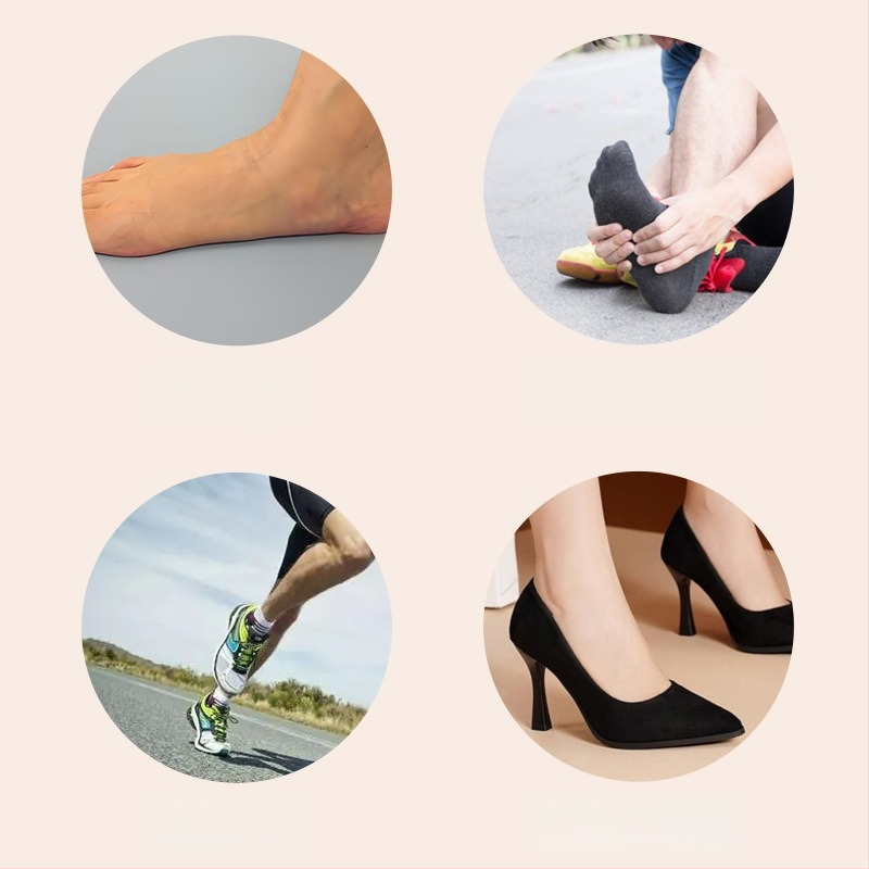 Фасциален ролер за масаж - преносим, PVC, 250 g, за врата, крака и гръб