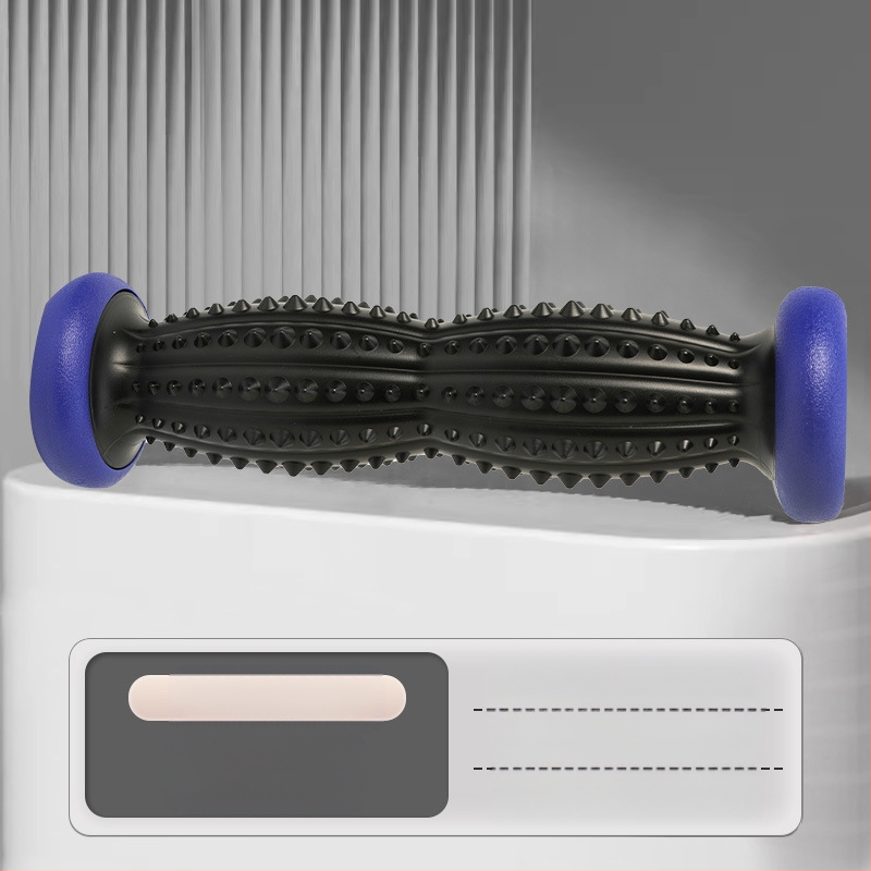 Фасциален ролер за масаж - преносим, PVC, 250 g, за врата, крака и гръб