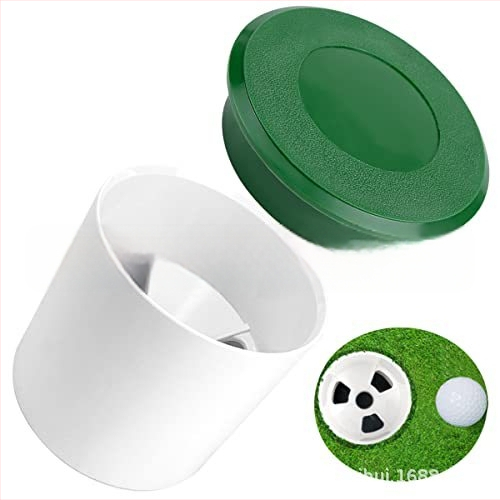 Shining капак на дупката за голф – пластмасов, с печатано лого, аксесоар за голф