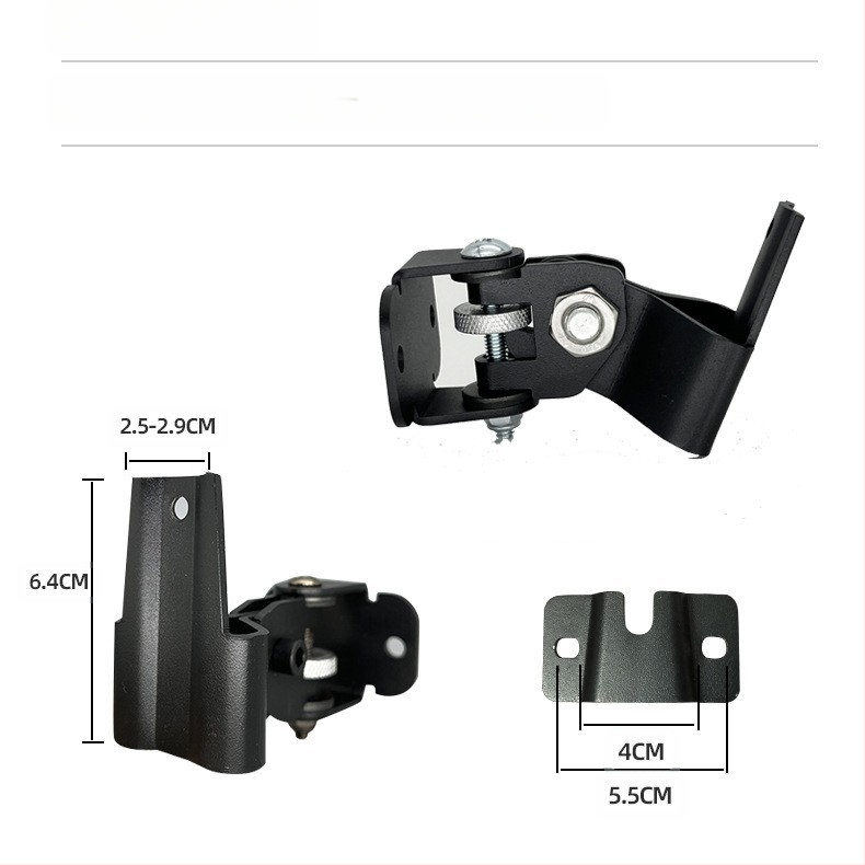 Držač zvučnika za zidni montažni, potpuno metalni, debeli stub, za centar i surround zvuk, univerzalno, FX366 — Fx fengxiang