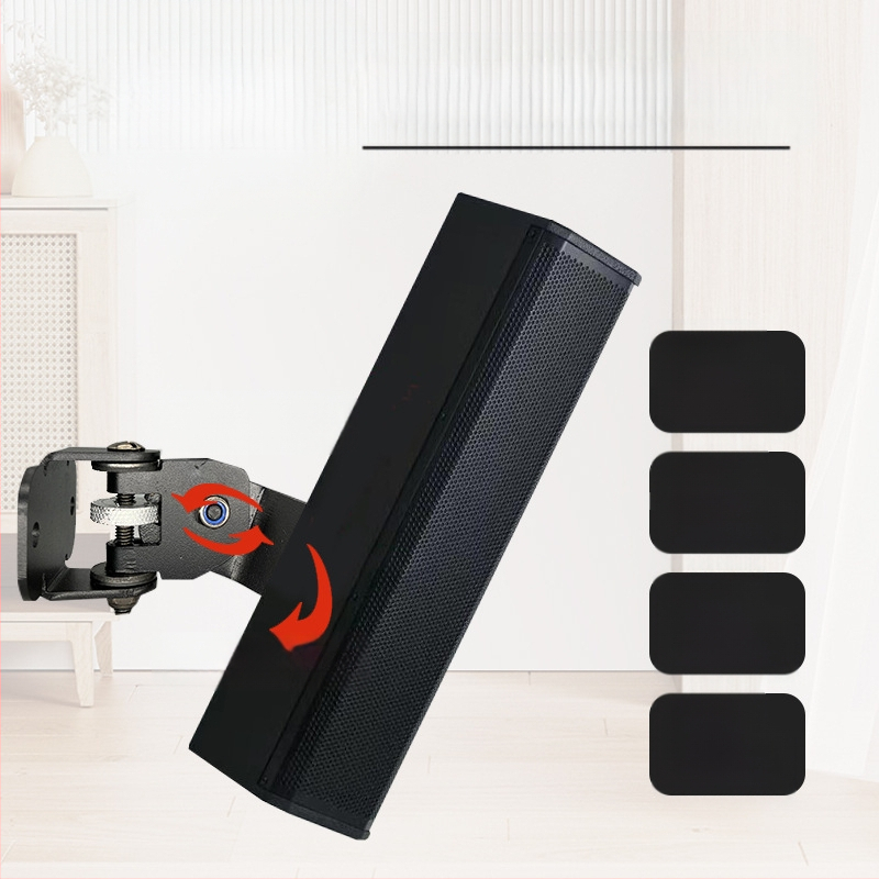 Držač zvučnika za zidni montažni, potpuno metalni, debeli stub, za centar i surround zvuk, univerzalno, FX366 — Fx fengxiang