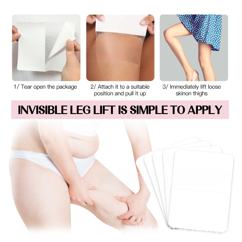 Yumebeauty ταινία ανύψωσης μηρών για μορφοποίηση σώματος, ιατρικός υποαλλεργικός αυτοκόλλητος επίδεσμος, 10 τεμάχια ανά σετ