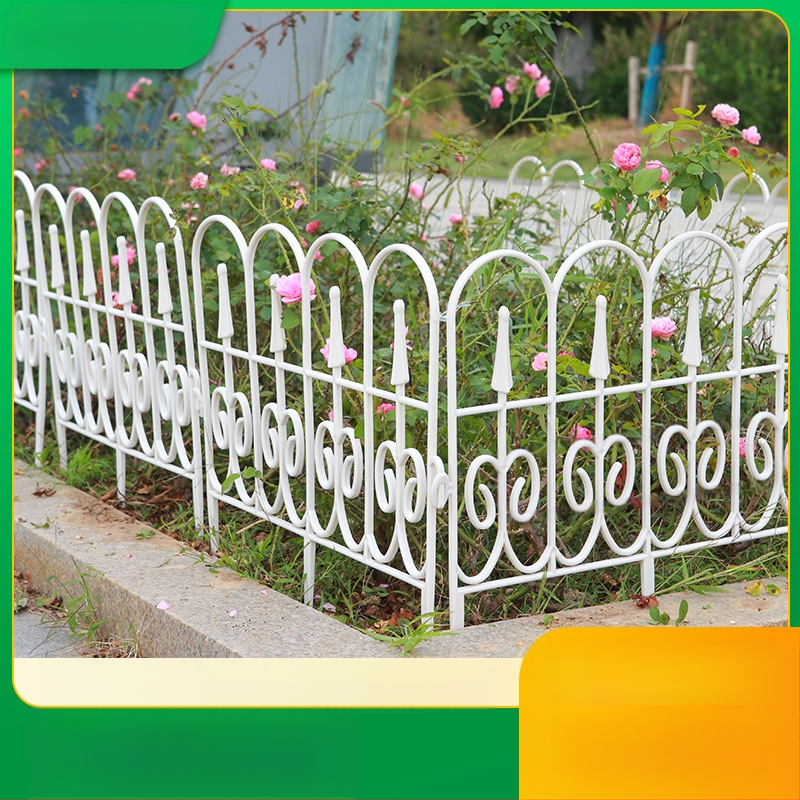 Φράχτης κήπου PVC ευρωπαϊκού στυλ για αυλή