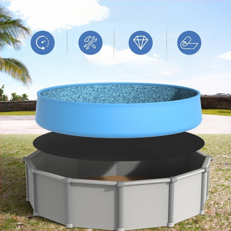 Λάινερ πισίνας εξωτερικού χώρου – προστατευτικό δάπεδο από φελτ, 260g, YC-001, Prosperity