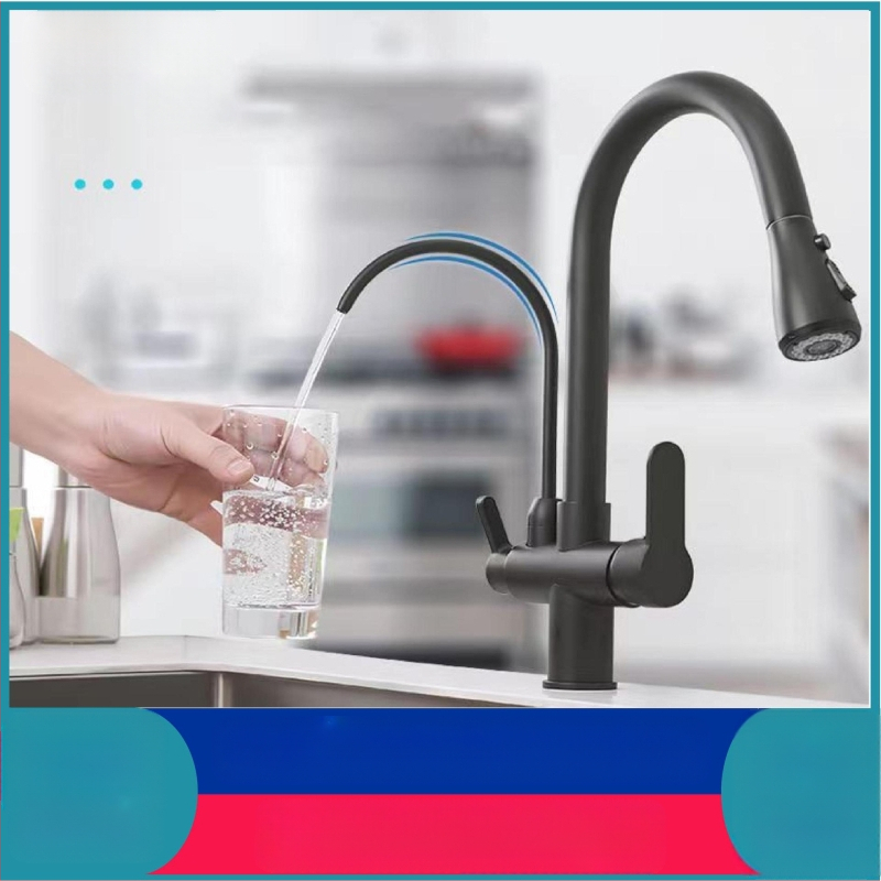 Karšto ir šalto vandens maišytuvas - nerūdijančio plieno korpusas, vario vožtuvo šerdis, paviršinis montavimas, 90°C