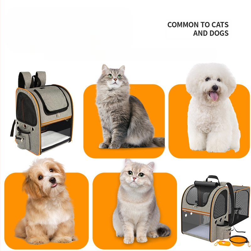 Freddy Oxford mājdzīvnieku soma, ar lielu ietilpību, elpojoša un paplašināma, piemērota kaķiem un suņiem, izcelsme Jiangsu