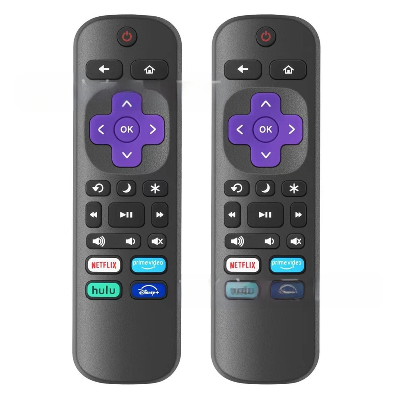 QC daljinski upravljač za Roku TV – model New Side Key, domet 15 m, za televizor