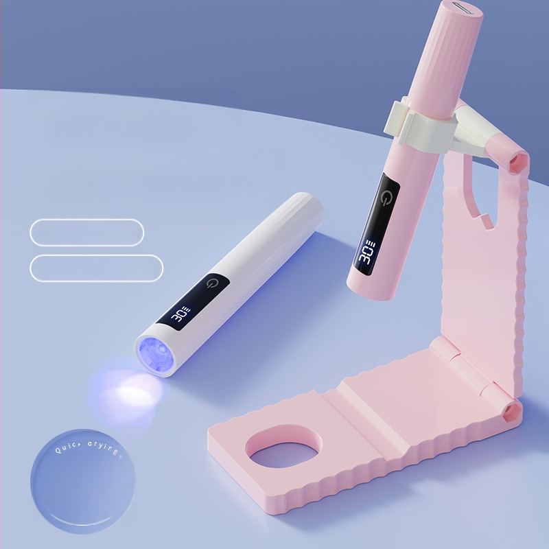 Nagu mākslas rokas lampiņa - uzlāde, ar displeju, pārnēsājama | Modelis Quick-Dry Nail Art Lamp | Vienums yy-241