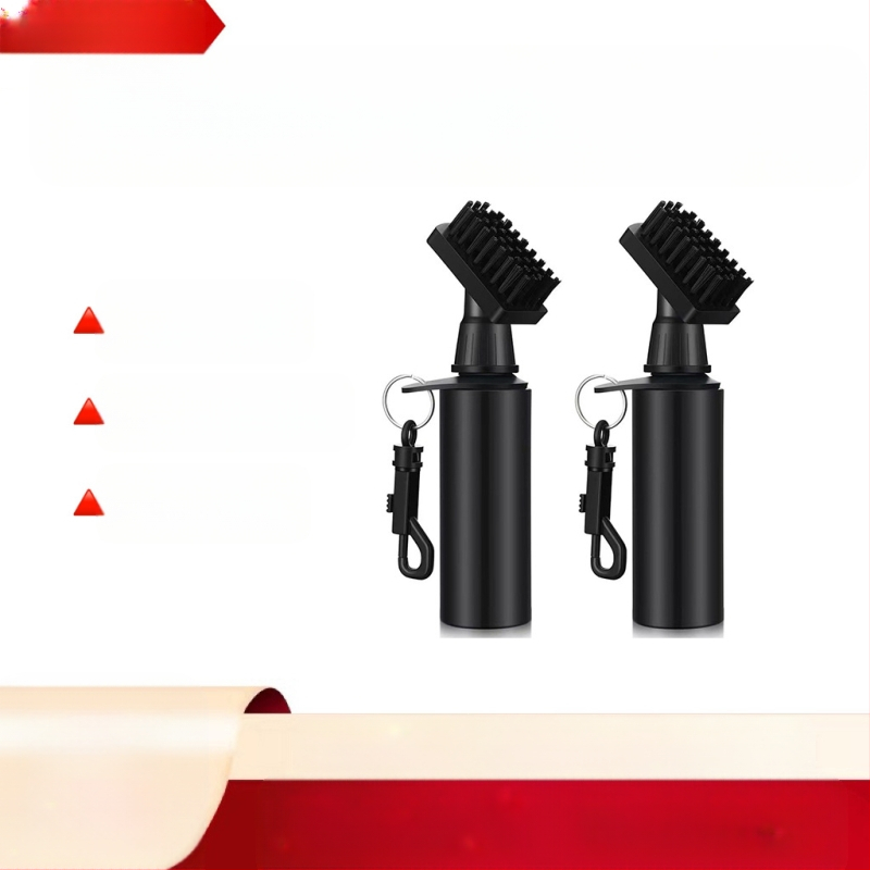 LSG golfų valymo šepetys su plastiku ir mikropluoštu, logotipo pritaikymas galimas