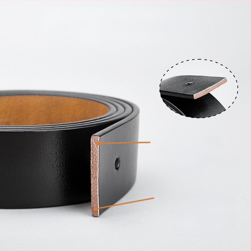 Vyrinis odinis diržas, dviejų sluoksnių karvės odos, įspausta paviršius, automatinė sagtis iš lydinio