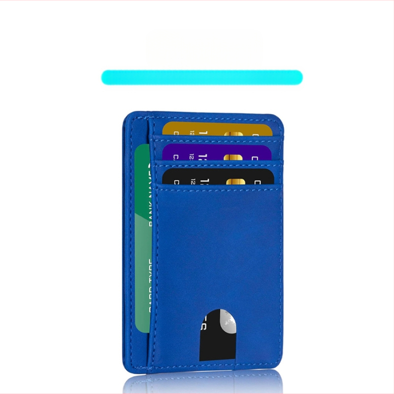 Θήκη Διαβατηρίου και Κάρτας από PU Δέρμα, Με Πολλές Θέσεις Καρτών, Unisex, Οριζόντιος Τετράγωνος Σχεδιασμός, Εκτύπωση Λογοτύπου