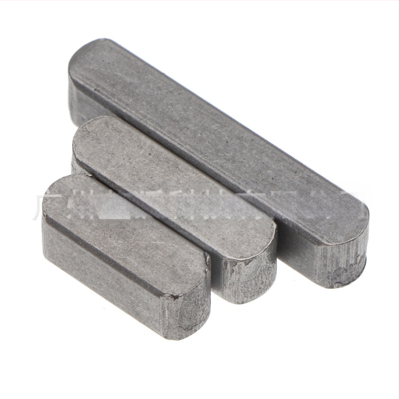 Πλαϊκός κλειδί-βύσμα Type A με δύο κεφαλές και ημικυκλικό άκρο, παράλληλη/τετράγωνη διατομή, GB1096 πρότυπο, μάρκα Blue Fox