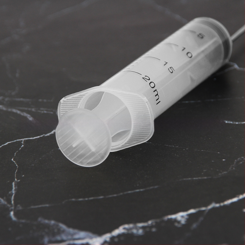 Πλαστική σύριγγα σάλτσας για μπάρμπεκιου — 20 ml, μάρκα Double Herringbone