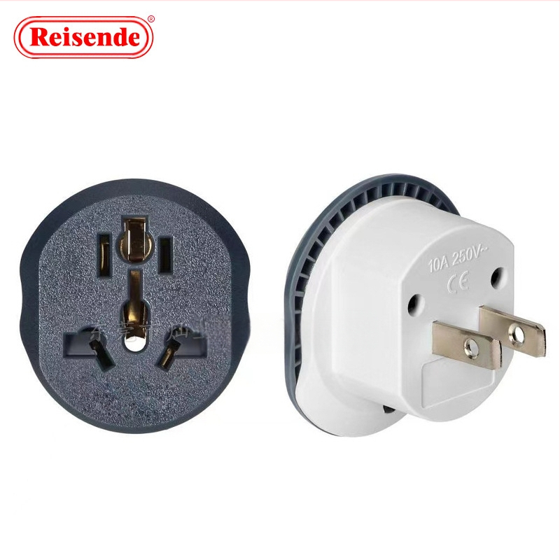 REISENDE ταξιδιωτικός μετατροπέας – συμβατότητα με γερμανικές, ευρωπαϊκές, πρίζες Μέσης Ανατολής, γαλλικές, κορεατικές και ρωσικές· CE και ROHS πιστοποιημένα; λειτουργία μετατροπής