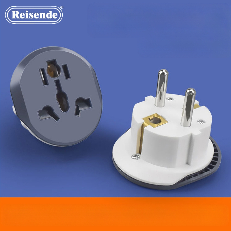 REISENDE ταξιδιωτικός μετατροπέας – συμβατότητα με γερμανικές, ευρωπαϊκές, πρίζες Μέσης Ανατολής, γαλλικές, κορεατικές και ρωσικές· CE και ROHS πιστοποιημένα; λειτουργία μετατροπής