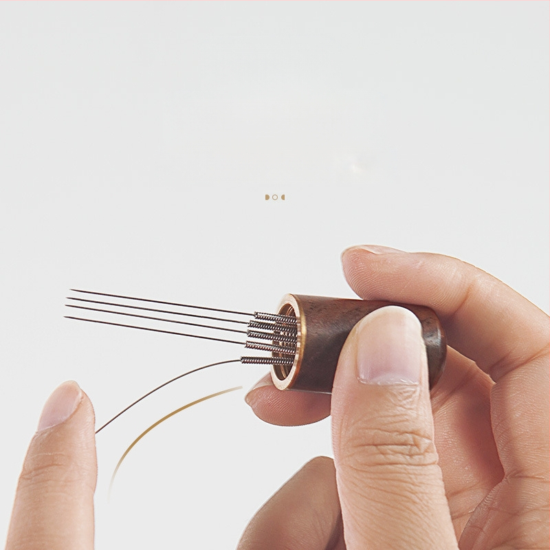 WDT μίνι βελόνα κατανομής καφέ σε σκόνη — Ανοξείδωτο ατσάλι, χειροποίητο, υψηλής ποιότητας, KOFFR