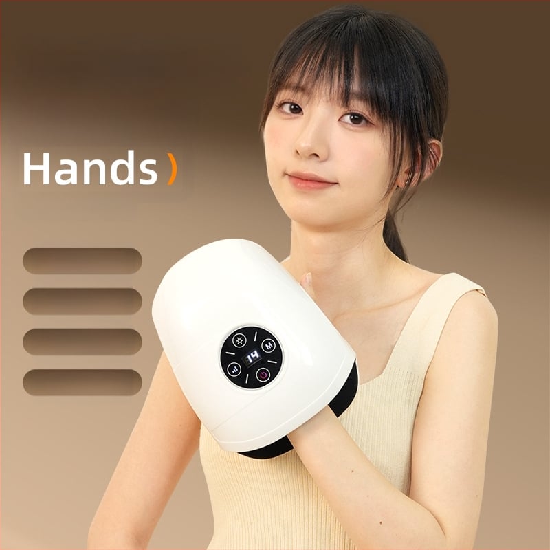 Kézmasszírozó - Vezeték nélküli USB-táplálás, Több üzemmód, Automatikus masszázs, Többpontmasszázs