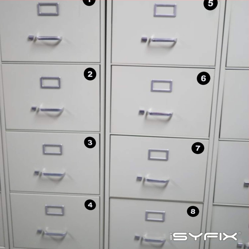 Serijinių numerių lipdukai, kvadratiniai, varinės plokštės lipnios, nuimamas klijus, 0.1 mm storis, 25 vnt./lapa