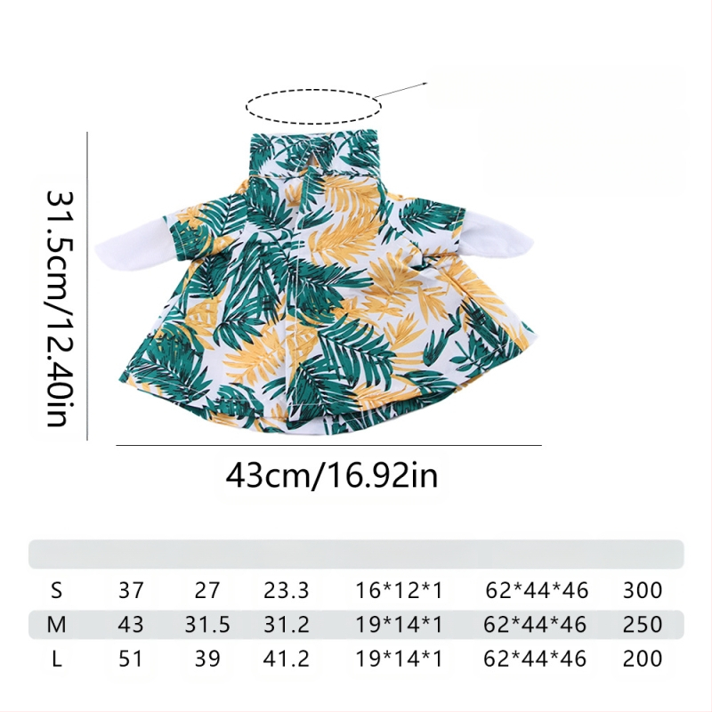 Πουκάμισο σε σκανδιναβικό στυλ, πολυεστέρας, Pet taro, για πάπιες