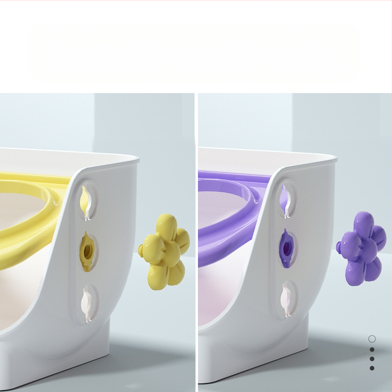 Plastikinis katės dubuo su 15° kampiniu stovu, automatinis vandens tiekimas, atjungiama dviguba dubuo