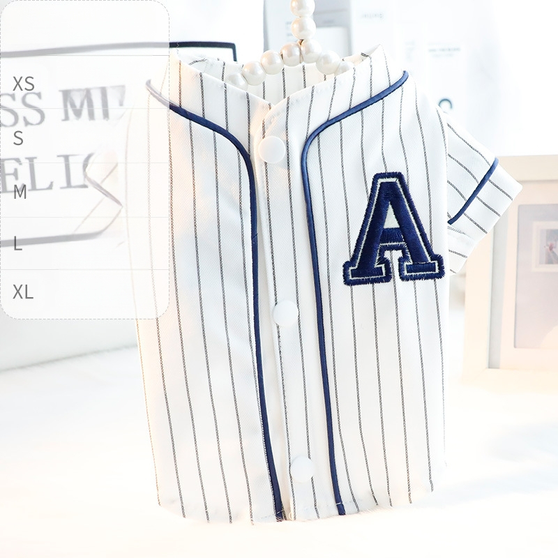 Tricou pentru animale de companie din bumbac, Accope, pentru câini mici, stil lejer