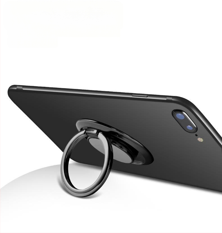 Baodun suport inelar metalic pentru telefon cu logo magnetic și suport auto, model BDA541-1704, compatibil cu Huawei/Honor/OPPO/ZTE/Meizu/Apple, universal pentru telefoane, utilizare în exterior, suport personalizare